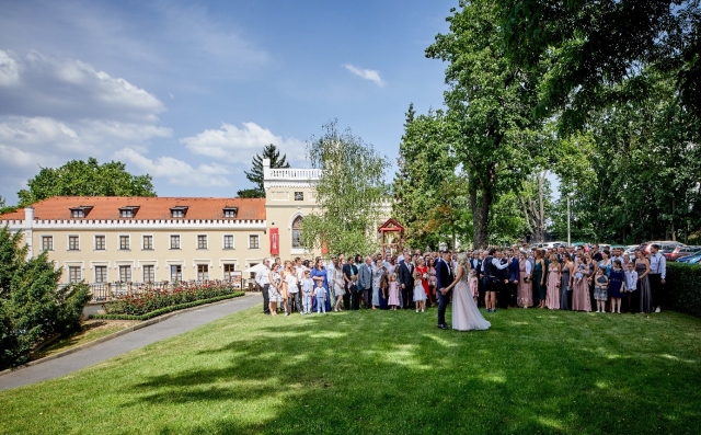 Svatba na zámku v Praze