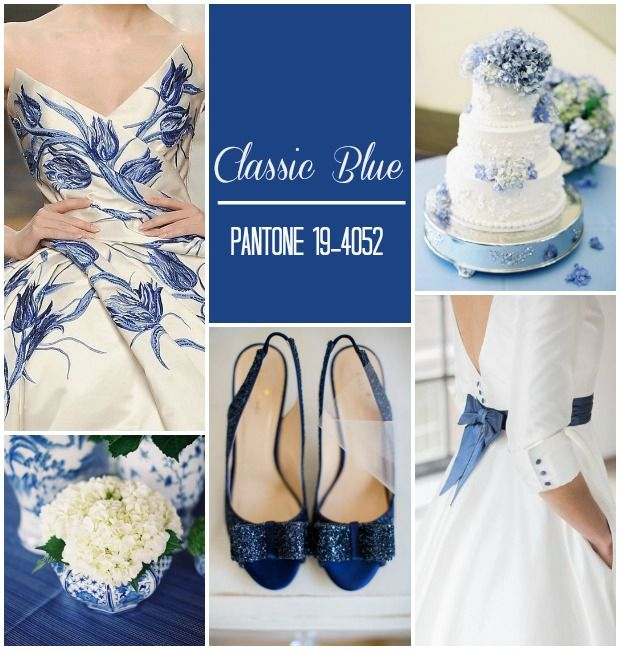 Svatební barvou roku 2020 je dle společnosti Pantone klasická modrá