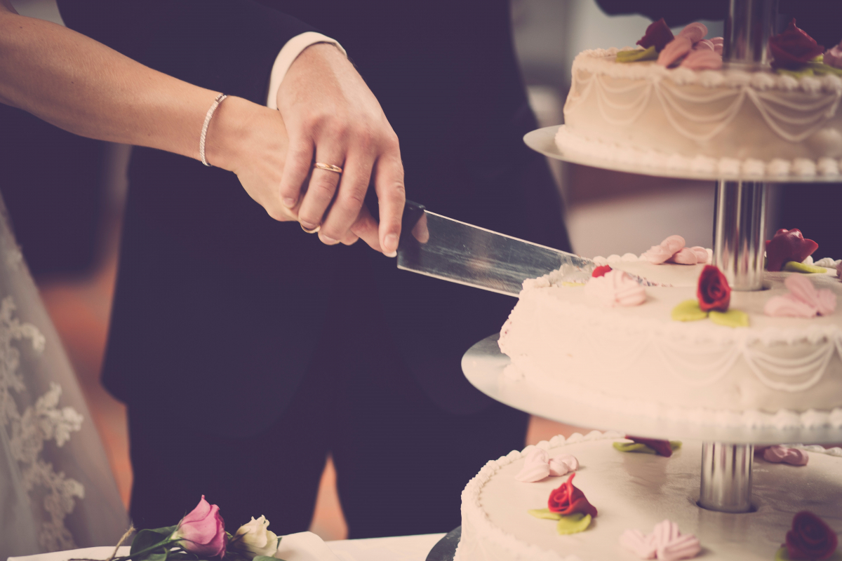 Kdy krájet svatební dort?