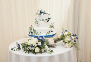 Anglický svatební dort