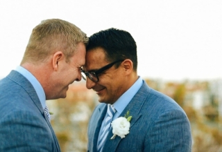 Gay svatba a registrované partnerství