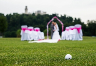 Svatba na golfovém hřisti - Hluboká nad Vltavou