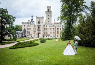 Svatba na pohádkovém zámku Hluboká