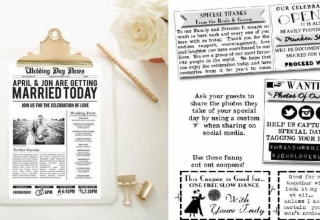 Tipy na svatební noviny a jejich obsah