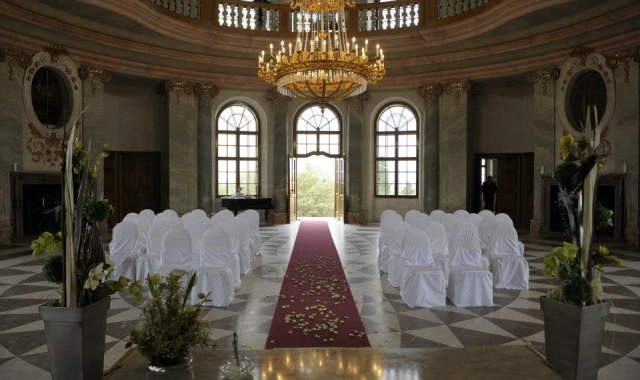 Zámek Karlova Koruna – svatební hostiny na Zámecké Terase